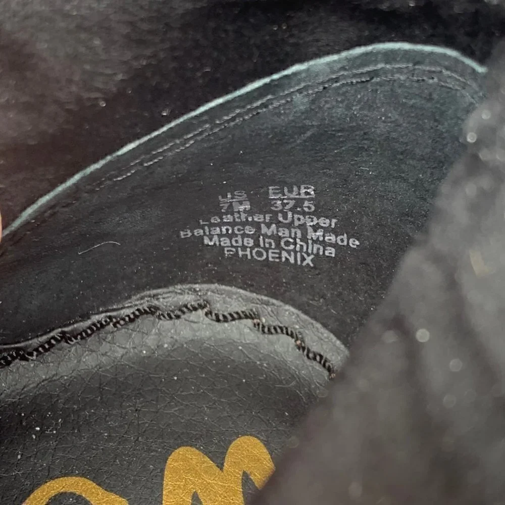 Sam Edelman Black Ankle Boots w/ Inside Zipper - Picture 10 of 11